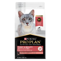 PRO PLAN Adult Fussy & Beauty Salmon Dry Cat Food