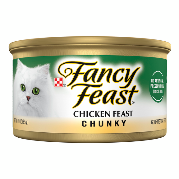 FANCY FEAST Adult Chicken Chunky Wet Cat Food