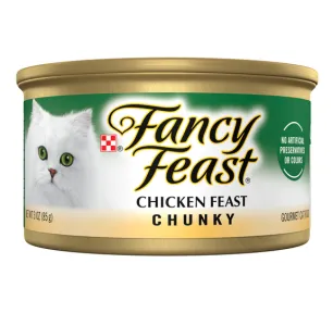 FANCY FEAST Adult Chicken Chunky Wet Cat Food