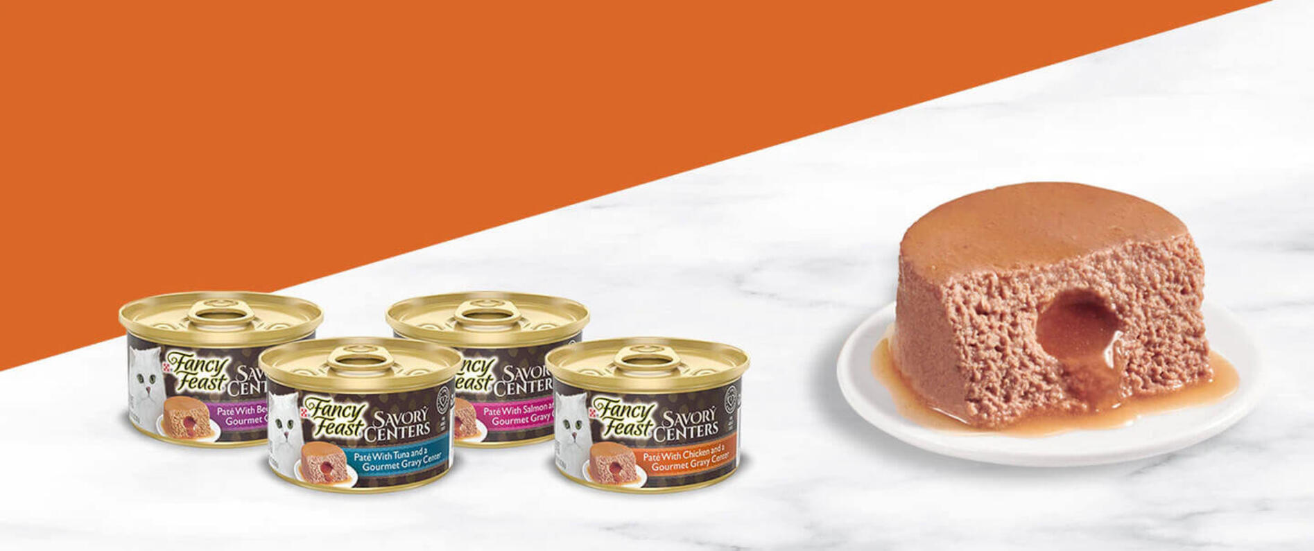 PURINA FANCY FEAST Savory Centers Home Banner 1440 x 640px