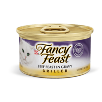 FANCY FEAST Adult Grilled Beef Feast in Gravy Wet Cat Food 85g