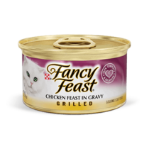 FANCY FEAST Adult Grilled Chicken Feast in Gravy Wet Cat Food 85g
