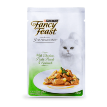 FANCY FEAST Adult Inspirations with Chicken, Pasta Pearls and Spinach Wet Cat Food 70g