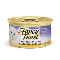FANCY FEAST Adult Marinated Morsels Turkey Feast in Gravy Wet Cat Food 85g