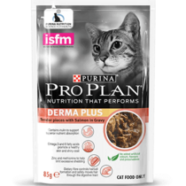 PRO PLAN Adult Derma Plus Salmon In Gravy Wet Pouch 85g