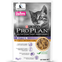 PRO PLAN Kitten Chicken in Jelly Wet Pouch 85g