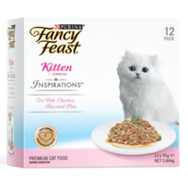 FANCY FEAST Kitten Inspirations Chicken Wet Cat Food 12pk