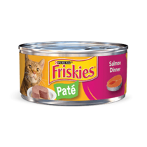 FRISKIES Adult Classic Pate Salmon Dinner Cat Food 156g