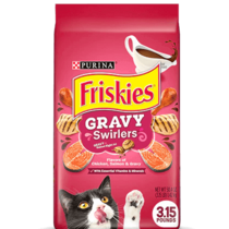 FRISKIES Adult Gravy Swirlers Cat Food 1.42kg 2.86kg