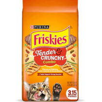 FRISKIES Adult Tender & Crunchy Combo Cat Food 1.42kg 2.86kg 7kg