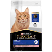 PRO PLAN Adult Cat 7+, Salmon & Tuna Dry Cat Food