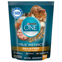 PURINA ONE Adult True Instinct Natural Grain Free Chicken Dry Cat Food