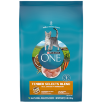 PURINA ONE Adult Tender Selects Blend With Real Chicken Dry Cat Food