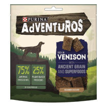 adventuros rich in venison 120g pack thumbnail