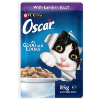 oscar adult lamb in jelly pack