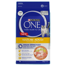 PURINA ONE Cat Mature Adult 7+ with Chicken 1.4 kg 