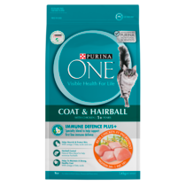 PURINA ONE Coat & Hairball Dry Cat Food