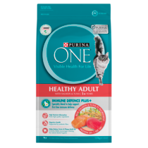 PURINA ONE Healthy Adult Salmon & Tuna Dry Cat Food