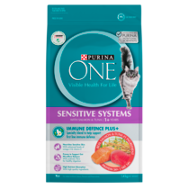 PURINA ONE Sensitive Systems Salmon & Tuna Dry Cat Food