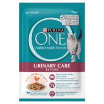 PURINA ONE Adult Urinary Care With Succulent Chicken in Gravy Wet Cat Food