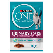 PURINA ONE® Adult Urinary Care with Chicken in Gravy Wet Pouch 70g Cat Food