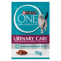 PURINA ONE® Adult Urinary Care with Chicken in Gravy Wet Pouch 70g Cat Food