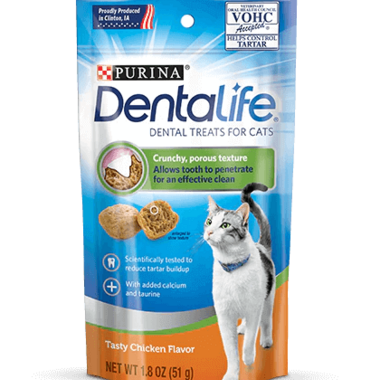 DENTALIFE Adult Chicken Cat Dental Treats 51g