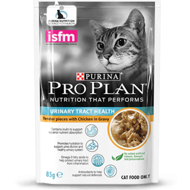 PRO PLAN Adult Urinary Tract Health Chicken In Gravy Wet Pouch 85g