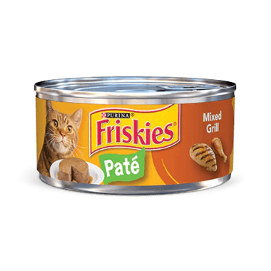 FRISKIES Adult Classic Pate Mixed Grill Cat Food 156g