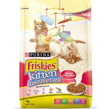 FRISKIES Kitten Discoveries Kitten Food 1kg