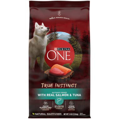 PURINA ONE Adult True Instinct With Real Salmon Tuna Premium Dry Dog Food 1080 x 1080px
