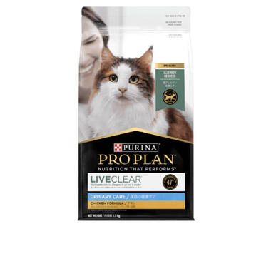 PURINA PRO PLAN Adult Liveclear Urinary Care Chicken Formula Dry Cat Food
