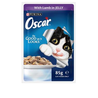 oscar adult lamb in jelly pack