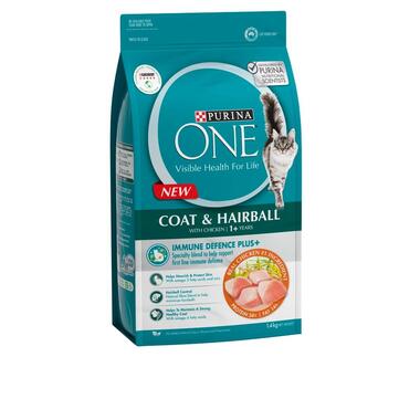 PURINA ONE ADULT Dry Hairball Chicken 1.4kg -0