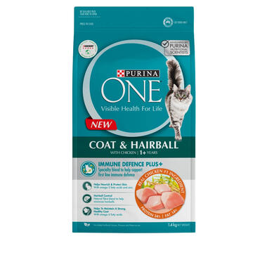 PURINA ONE ADULT Dry Hairball Chicken 1.4kg -1