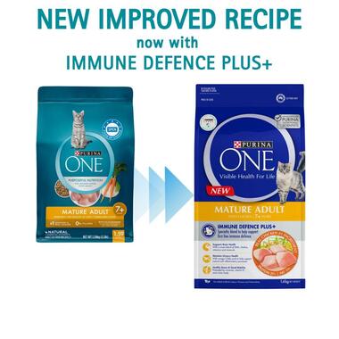 PURINA ONE Cat Mature Adult 7+ with Chicken 1.4 kg_1_1080x1080