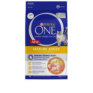 PURINA ONE Cat Mature Adult 7+ with Chicken 1.4 kg_2_1080x1080