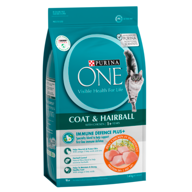 Purina ONE Coat & Hairball Dry Cat Food