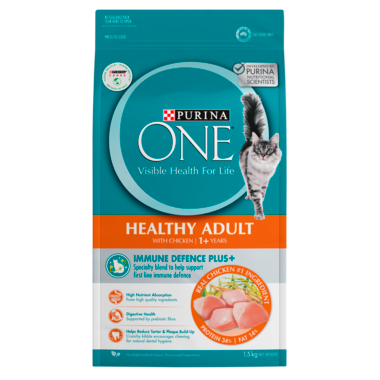 PURINA ONE Healthy Adult Chicken Dry Cat Food