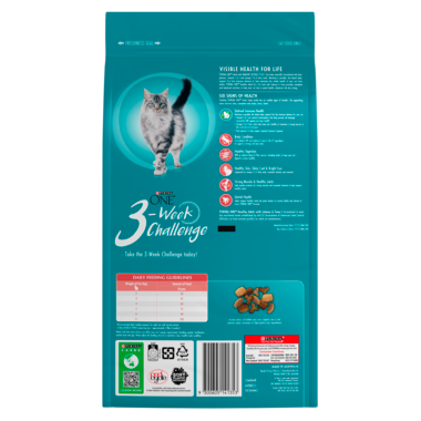 PURINA ONE Healthy Adult Salmon & Tuna Dry Cat Food