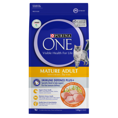 PURINA ONE Mature Adult 7+ Chicken Dry Cat Food