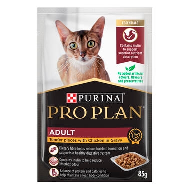 PRO PLAN Adult Chicken in Gravy Wet Cat Food