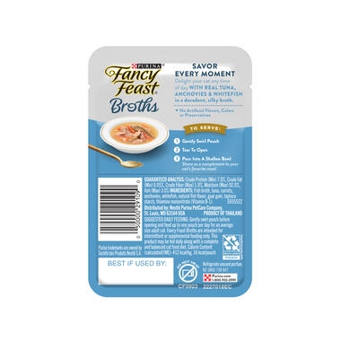 FANCY FEAST Adult Tuna Anchovies Whitefish BOP