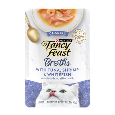 FANCY FEAST Adult Tuna Shrimp Whitefish