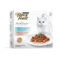 FANCY FEAST Adult Inspirations Multipack - Tuna & Beef Flavour Wet Cat Food 12 x 70g