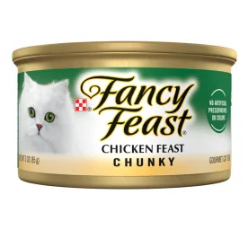 FANCY FEAST Adult Chicken Chunky Wet Cat Food