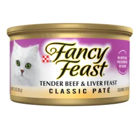 FANCY FEAST Adult Classic Tender Beef Liver Feast Wet Cat Food