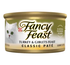 FANCY FEAST Adult Classic Turkey Giblets Feast Wet Cat Food