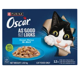 OSCAR As Good as it Looks ADULT Ocean Menu Wet Cat Food Front