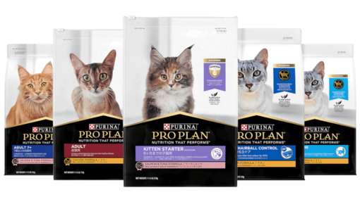 PURINA PRO PLAN Probiotics Products Packshot x5 960 x 540px